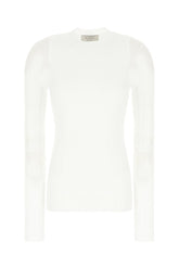 Top in nylon stretch bianco -  | Wise