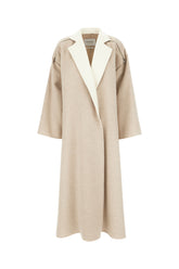 Cappotto in misto lana sabbia -  | Wise