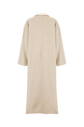 Cappotto in misto lana sabbia -  | Wise