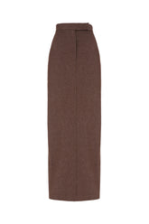 Gonna in denim cioccolato -  | Wise