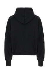 Felpa in cotone nero -  | Wise