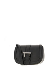 Black leather crossbody bag -  | Wise