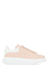 Sneakers in pelle nera con tallone in pelle rosa -  | Wise