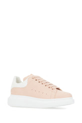 Sneakers in pelle nera con tallone in pelle rosa -  | Wise