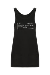 Black viscose blend top -  | Wise