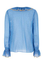 Blusa in seta stampata -  | Wise