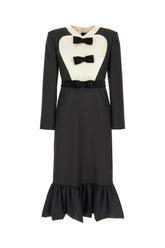 Abito in lana nera -  | Wise