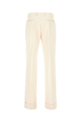 Pantalone in lana sabbia -  | Wise