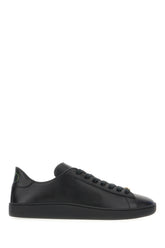 Black leather sneakers -  | Wise
