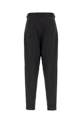 Pantalone in misto lana blu notte -  | Wise