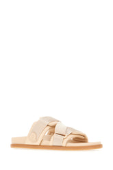 Sandali rosa in pelle e tessuto -  | Wise