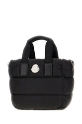 Black nylon mini Caradoc handbag -  | Wise