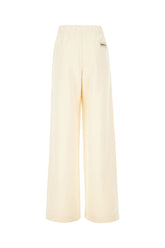 Cream cotton joggers -  | Wise