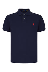Polo in piquet blu navy -  | Wise