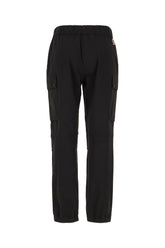 Pantalone in nylon stretch nero -  | Wise