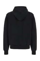 Felpa in cotone nero -  | Wise