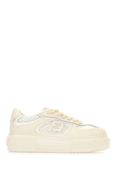 Sneakers Match gesso in pelle e reta -  | Wise