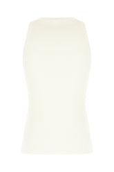 Top in misto seta avorio -  | Wise