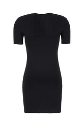 Abito in misto nylon stretch nero -  | Wise