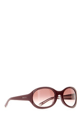 Occhiali da sole in acetato vinaccia -  | Wise