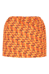 Minigonna in cotone stampato -  | Wise