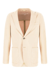 Giacca in cotone stretch sabbia -  | Wise