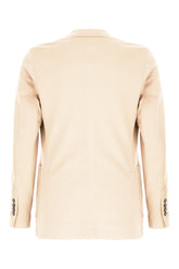 Giacca in cotone stretch sabbia -  | Wise