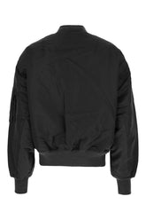 Giubbino imbottito in nylon nero -  | Wise