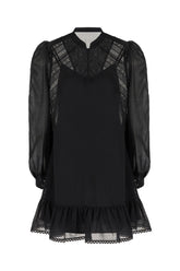 Abito in cotone nero -  | Wise