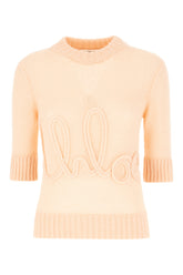 Maglione in misto lana pesca -  | Wise