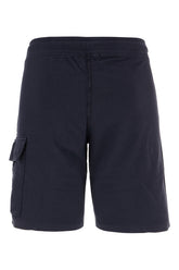 Bermuda in cotone blu navy -  | Wise