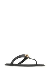 Sandali infradito in gomma nera -  | Wise