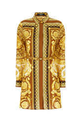 Abito chemisier in twill stampato -  | Wise