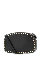 Borsa a tracolla in pelle nera -  | Wise