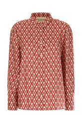 Printed silk shirt -  | Wise