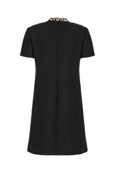 Abito in misto lana nera -  | Wise