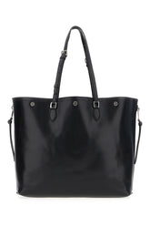 Borsa shopping in pelle nera -  | Wise