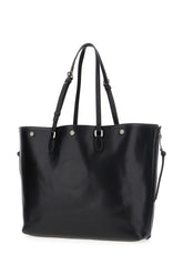 Borsa shopping in pelle nera -  | Wise