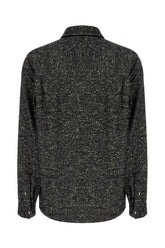 Embroidered wool blend shirt -  | Wise