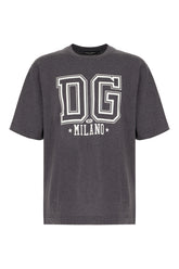 T-shirt in cotone grigio -  | Wise