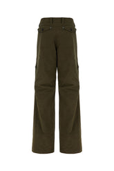 Pantalone in misto cotone verde scuro -  | Wise