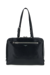 Borsa a mano in pelle nera -  | Wise