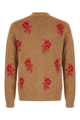 Cardigan in misto alpaca biscotto -  | Wise