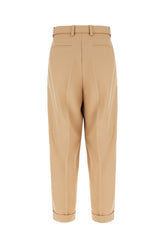 Pantalone in lana beige -  | Wise