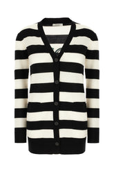 Cardigan in lana ricamata -  | Wise