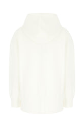 Felpa in cotone avorio -  | Wise