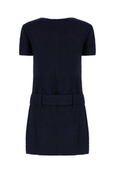 Abito in misto poliestere blu navy -  | Wise