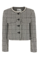 Cardigan in misto poliestere ricamato -  | Wise