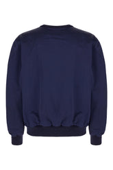 Felpa in misto cotone blu navy -  | Wise
