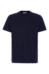 T-shirt in cotone blu scuro -  | Wise